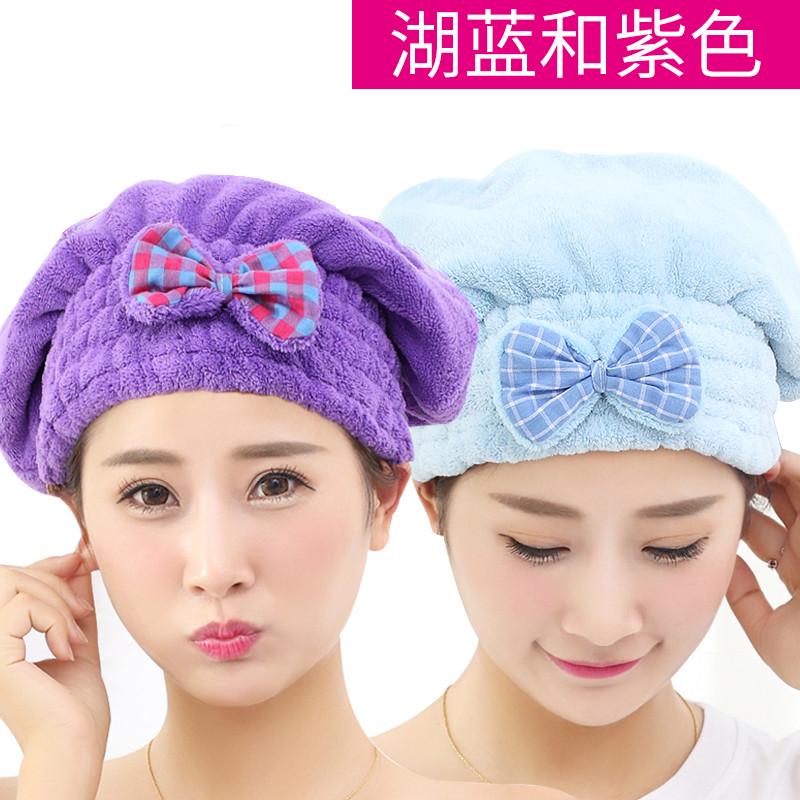 女加厚干发帽超强吸水速干2025新款包头巾毛巾可爱帽子干发巾新款