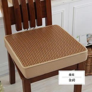 加高加厚硬凉坐垫木椅子垫子增高办公室椅子四季 夏季 通用座椅家用