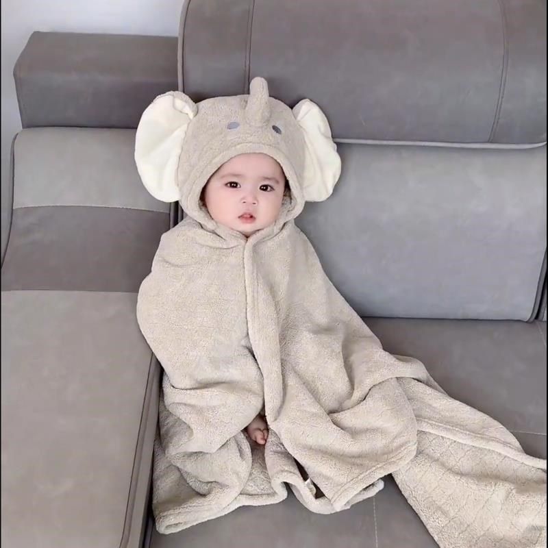 浴巾儿童大童加厚加大a类斗篷宝宝带帽子浴袍吸水不掉毛,婴童用品,浴巾,淘宝优惠券,粉丝福利购,淘宝优惠卷