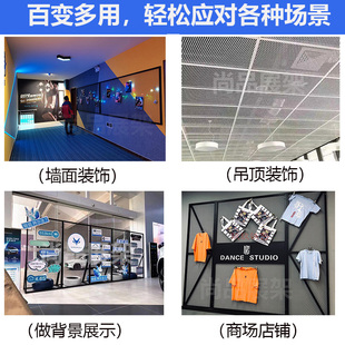 铁丝网格吊顶装饰网片镂空隔断网壁挂式菱形格网天花铁艺网架定制