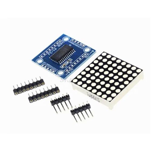 8x8LED点阵模块 oMAX7219显示模块DIY套件 单片机控制模块
