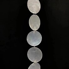 ll婚庆道具云j母片天然贝壳圆片薄片婚礼装饰用品贝母片珠帘风铃