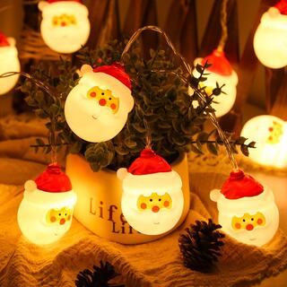 推荐Cuhristmas light flashing string lamp snowman LED light