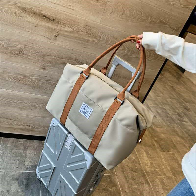 旅行包女手提轻便收纳袋子短途大容量出门待产旅游出差学生行李包,收纳整理,衣物收纳袋,淘宝优惠券,粉丝福利购,淘宝优惠卷