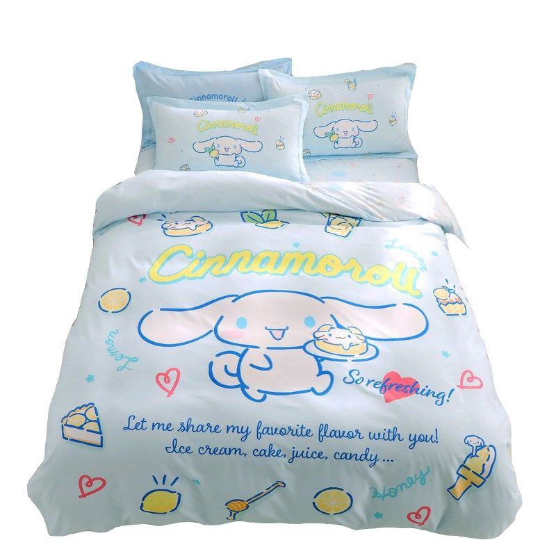 玉桂狗儿童床上用品被套四件套全棉男女孩卡通床单床笠三件套,床上用品,床品套件/四件套/多件套,淘宝优惠券,粉丝福利购,淘宝优惠卷