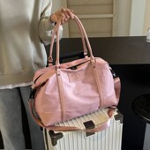 游泳健身包女出差轻便收纳包包大容量手提短途旅行包女行李包出行