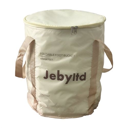 简约字母折叠收纳便携旅游泡脚桶出差不占地保温泡脚袋家用宿舍