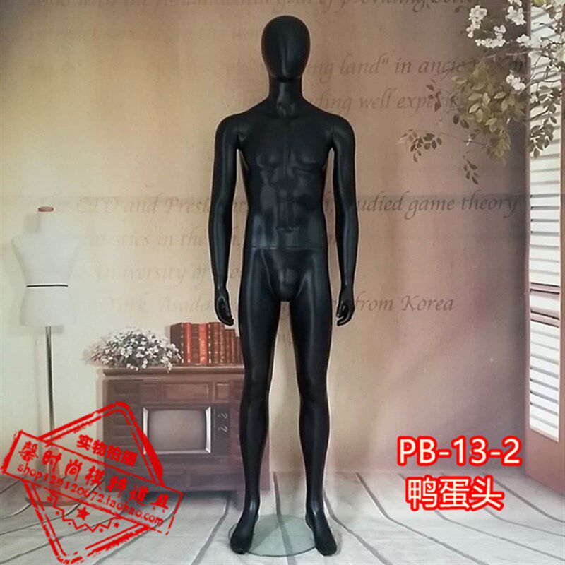 服装模特道具 男女模特 肌肉运动模特 鸭蛋头情侣全身模特橱窗展