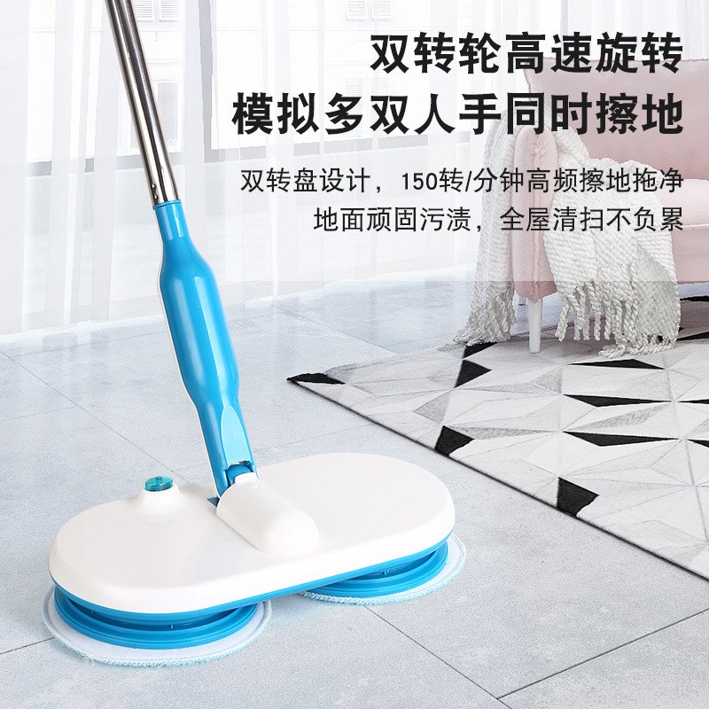 电动拖把2024无线家用免手洗扫地清洁一体机全自动懒人拖把