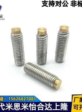 镶铜缓冲器 防滑止动螺栓 铜头内六角止动螺丝SBCPS3-5/6/8/10/12