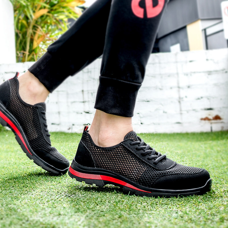 劳保鞋男夏季透气耐磨防臭凉鞋轻便夏天工地防砸防刺穿软底工作女,居家日用,防护鞋,淘宝优惠券,粉丝福利购,淘宝优惠卷