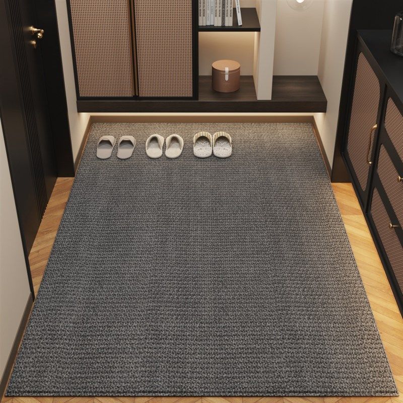 高级感入户门地垫仿剑麻地毯门垫进门客厅玄关纯色脚垫可裁剪家用,居家布艺,入户地垫,淘宝优惠券,粉丝福利购,淘宝优惠卷