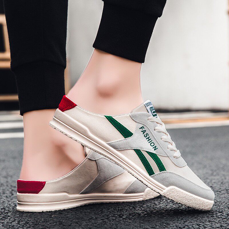 潮牌拖鞋子男外穿半拖包头凉拖防滑无后跟懒人鞋夏季透气休闲凉鞋