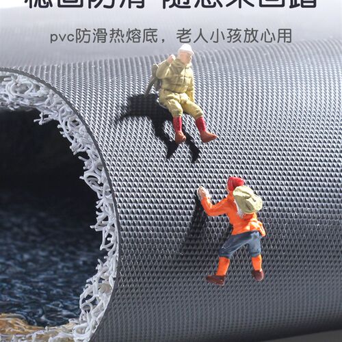 入户门进门地垫家用门口门垫北欧丝D圈防滑脚垫进户门垫子门外地