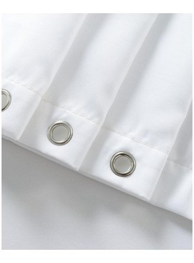 Shower Curtains Bathroom Waterproof Leaf-Print Polyester-Fab