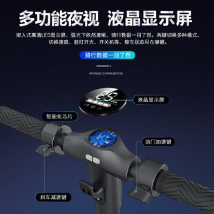 知途鸟电动滑板车成人便携可折叠电动车代驾两轮代步车迷你电