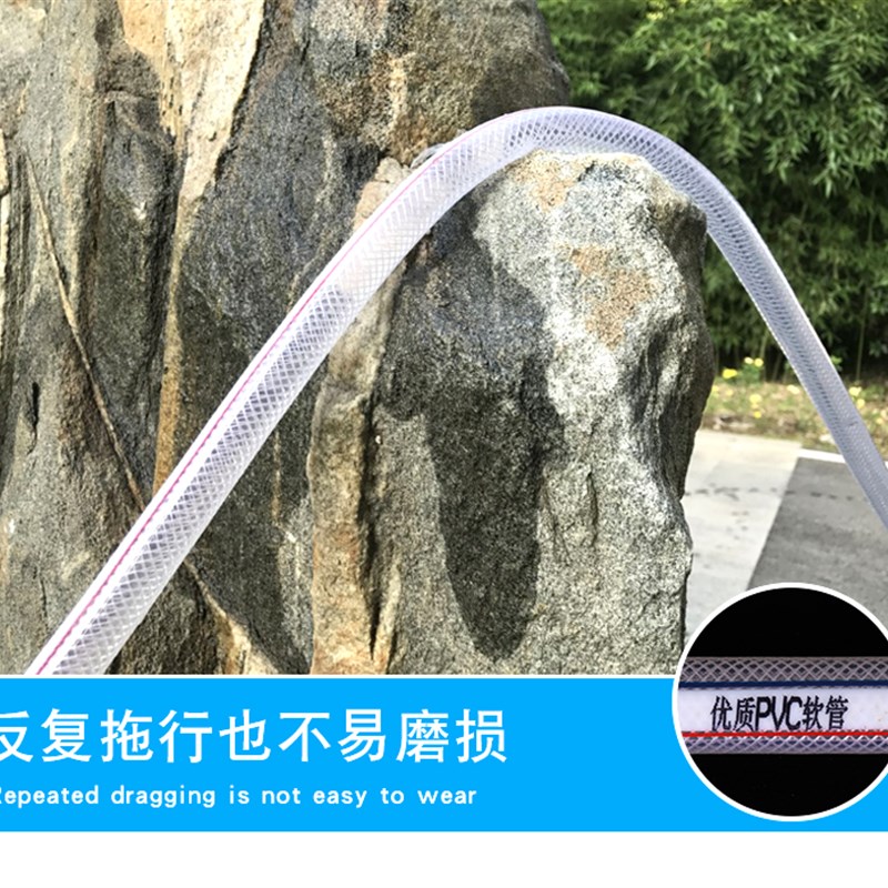 PVC无味蛇皮管1寸防冻四季塑料软管自来水管农用水泵水管灌溉浇菜