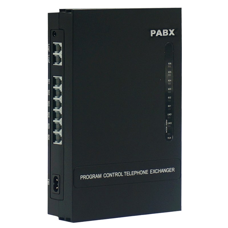 PABX system MD206 Office telephone system PBX 2 CO line and