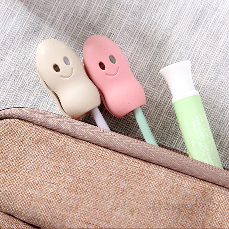 6pcs Cute Smile Face Toothbrush Holder Case Cover Travel Hik 鲜花速递/花卉仿真/绿植园艺 花艺材料 原图主图