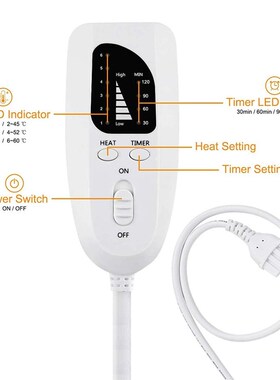 E/S/K Electric Therapy Heating Pad Heat Pad Blanket Neck  St