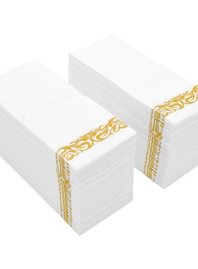 50pcs Soft and Absorbent Disposable Hand Towels   Bathroom N