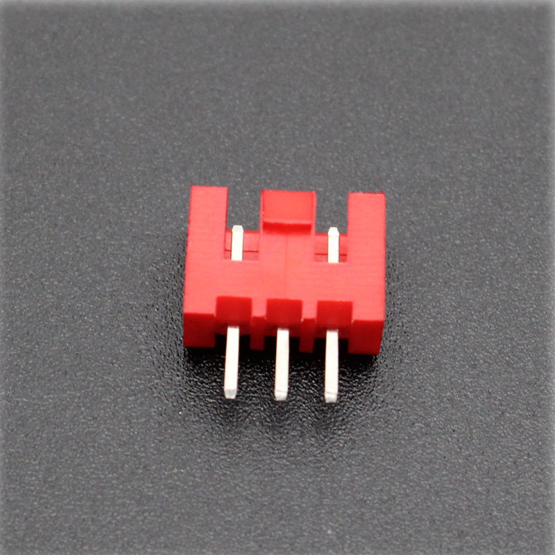 xhb2.54-2a 3a 4a 彩色带锁扣直针座子白红黑黄紫绿色端子接插件