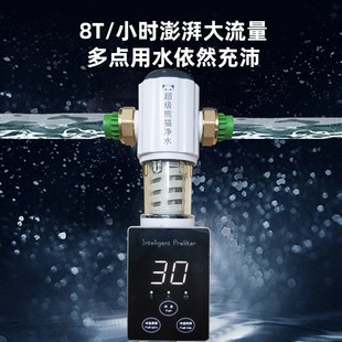 超级熊猫8吨电动前置过滤器家用全屋H别墅反冲洗大流量净水器系统
