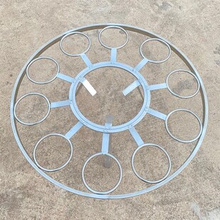 柴火锅架旋转g实用型锅圈农村老式转盘烧火圈多功能户外炉子架