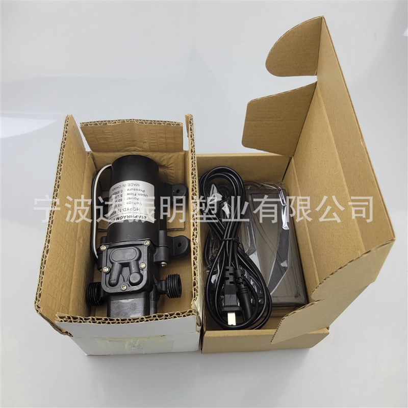 新品12v60W喷雾降温小型增压泵RO微型雾化器抽S水泵小型喷雾泵CE