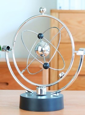 牛顿摆球心理师办公桌永动机仪磁悬浮混沌小摆件催眠撞球摇摆击球