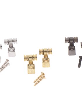 2Pcs Electric Guitar Chrome Roller String Trees Retainer Mou