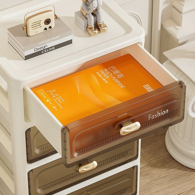 36cm宽透明收纳柜抽屉式塑料床头柜夹缝储物柜客厅卫生间置物柜子,收纳整理,收纳柜,淘宝优惠券,粉丝福利购,淘宝优惠卷