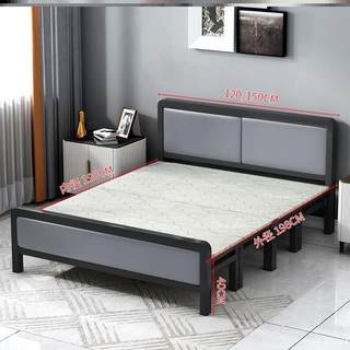 可收起来的床e不占空间的折叠床一米二床宽80公分的单人床1米2铁