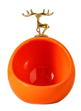 创意放钥匙收纳摆件神器置物架现代轻奢J玄关鞋柜入户进门口装聂