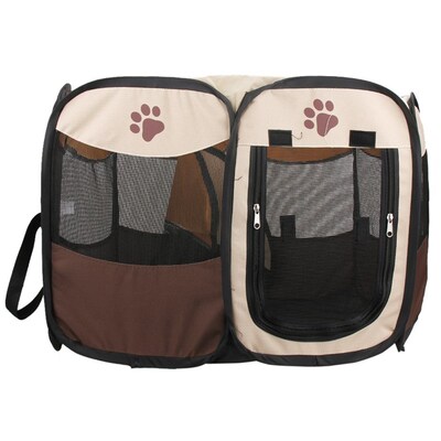 Pet Dog Playpen Tent Crate Room Foldable Puppy Exercise Cat