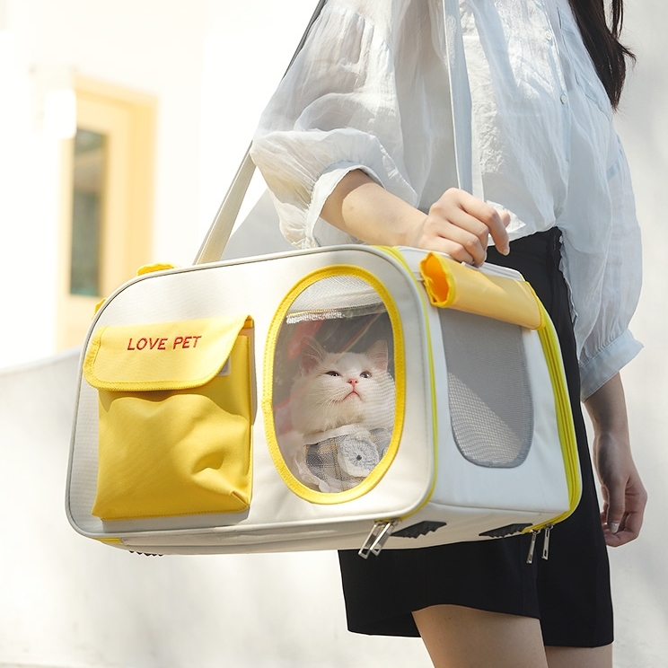 宠物拉杆箱外出便携猫包手提双肩一体猫J背包大容量狗背包宠物用