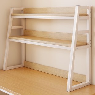 桌面置物架梯形桌上书架简易办公室多层收纳架学生家用书桌分层架