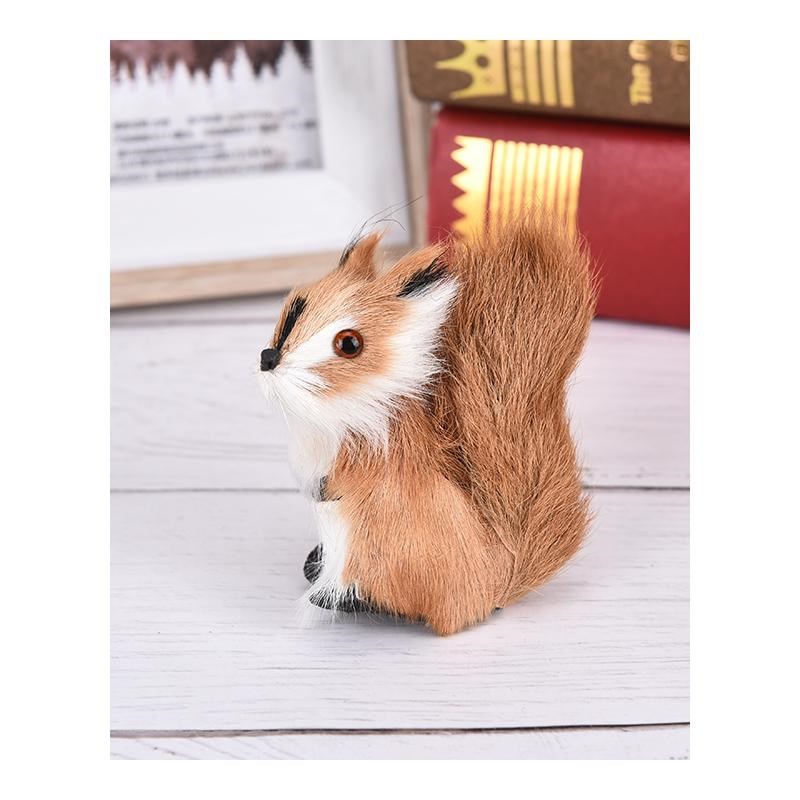 1PCS Simulation Animal Plush Squirrel Mini Stuffed Squirrel