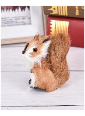 1PCS Simulation Animal Plush Squirrel Mini Stuffed Squirrel
