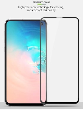 *Tempered Glass  Samsung Galaxy S10e Black Full Cover Protec