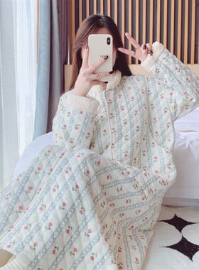 速发秋冬季空气棉夹层孕妇带胸垫哺乳月子O裙加带调节扣托腹裤