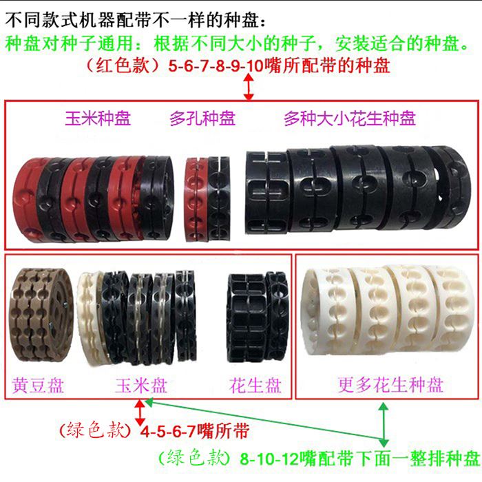 工厂销玉米播种机播m种器种玉米花生大豆的播种机手推式滚轮多功