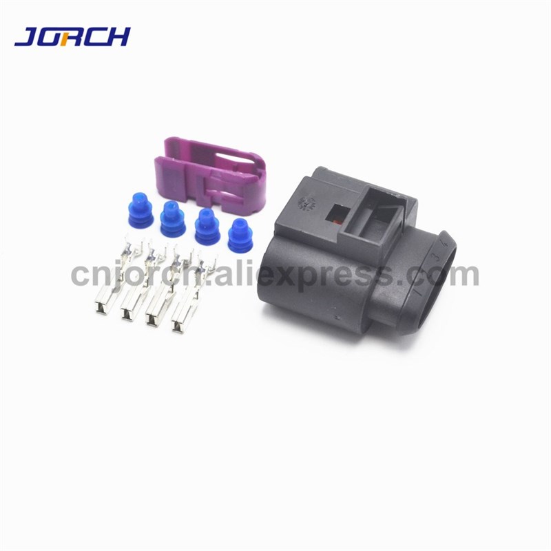 5 Sets 4 Pin 3.5 series Female Automotive Electrical Wiring