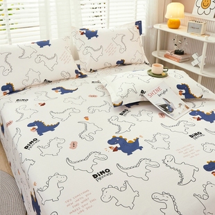 床笠全棉单件学生宿舍1.5床罩1米床2023年新款1.2加厚135x200