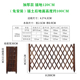 防腐伸缩实木栅栏户外庭院草坪篱笆围栏隔断木网格U爬藤花架园艺