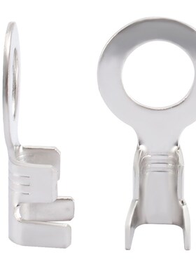 DJ431大型接线片铜鼻子线耳Y5D/6D/8DP圆形端子插簧接线端子