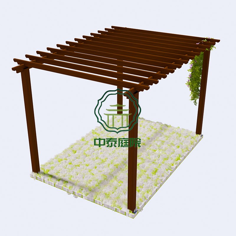 木葡木厂樟子松碳化萄户外花园阳I台爬藤室外庭院凉亭架家 基础建材 防腐木 原图主图