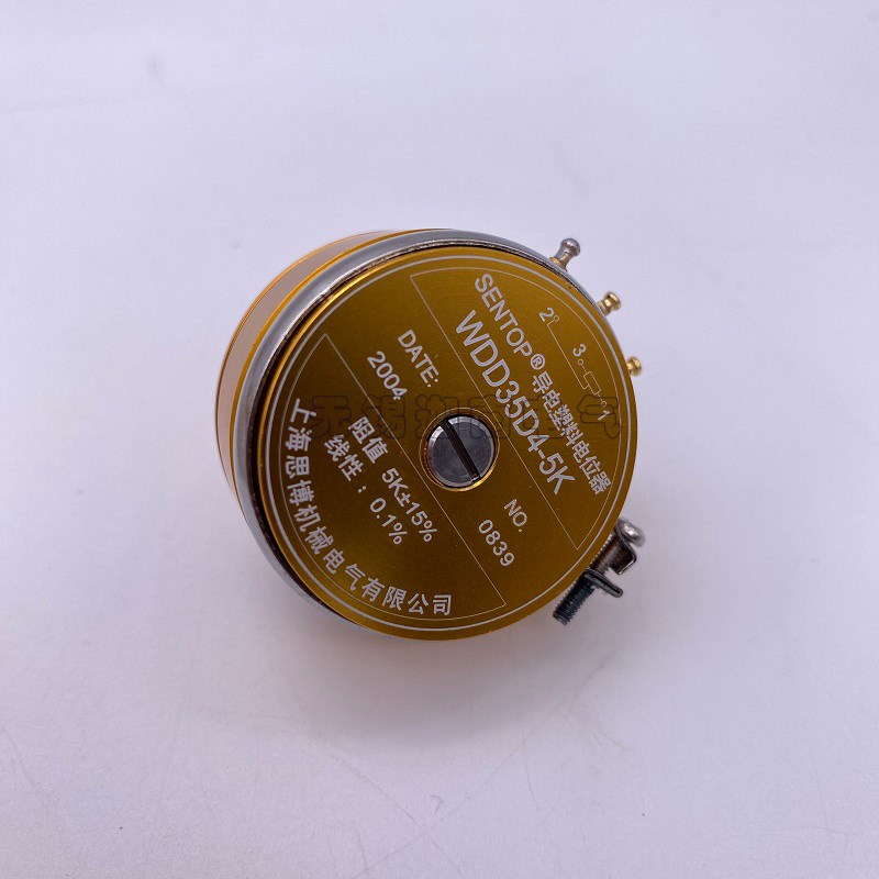 上海思博SENTOP导电塑料电位器 WDD35D4 金0.1% 1K 2K 5K 10K包邮