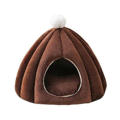 推荐Warm  Cave Bed for Indoor Cats Washable Self-Warming Bed