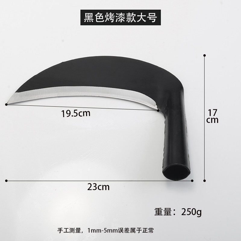 速发除草工具户外割草刀农用锰钢镰刀农具玉米收割割草长柄大镰刀